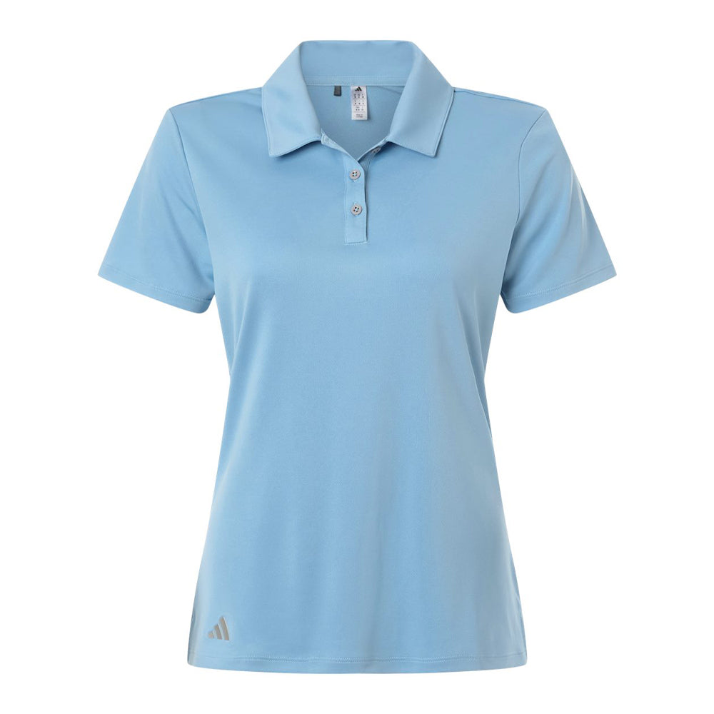 Team light blue Adidas A231 women's polo
