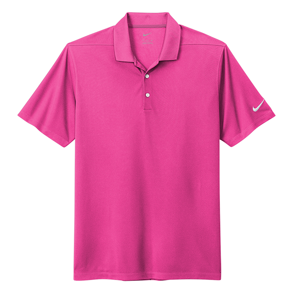 Vivid pink Nike Dri-FIT polo