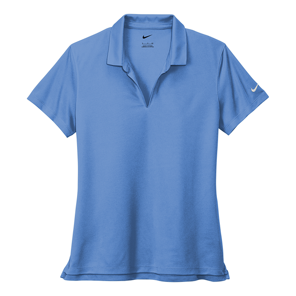 Valor blue Nike women's Dri-FIT polo