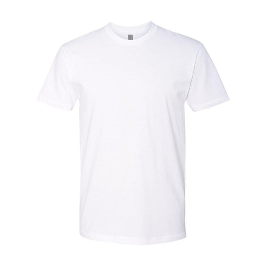 White Next Level 3600 cotton t-shirt