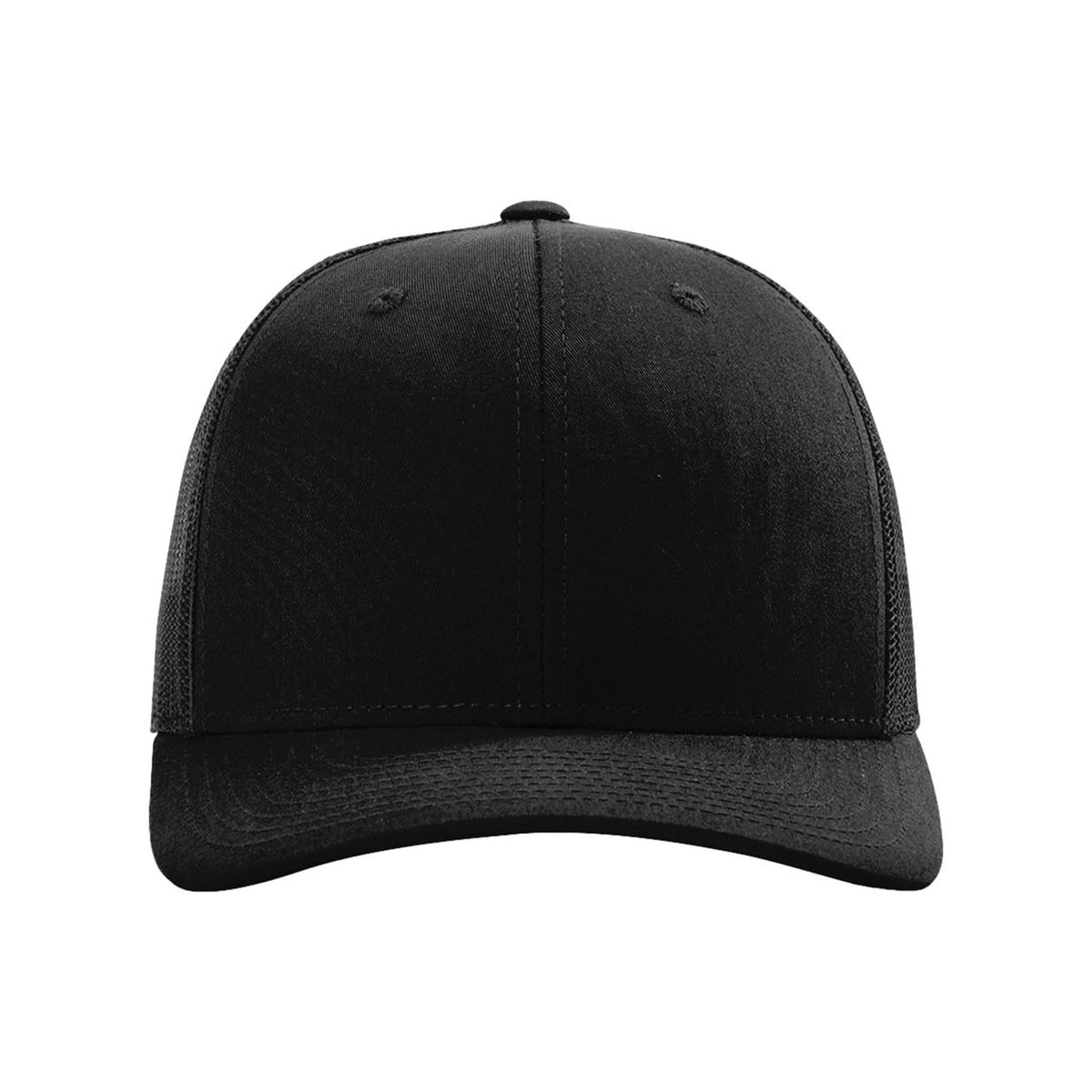 Black Richardson 112 trucker hat