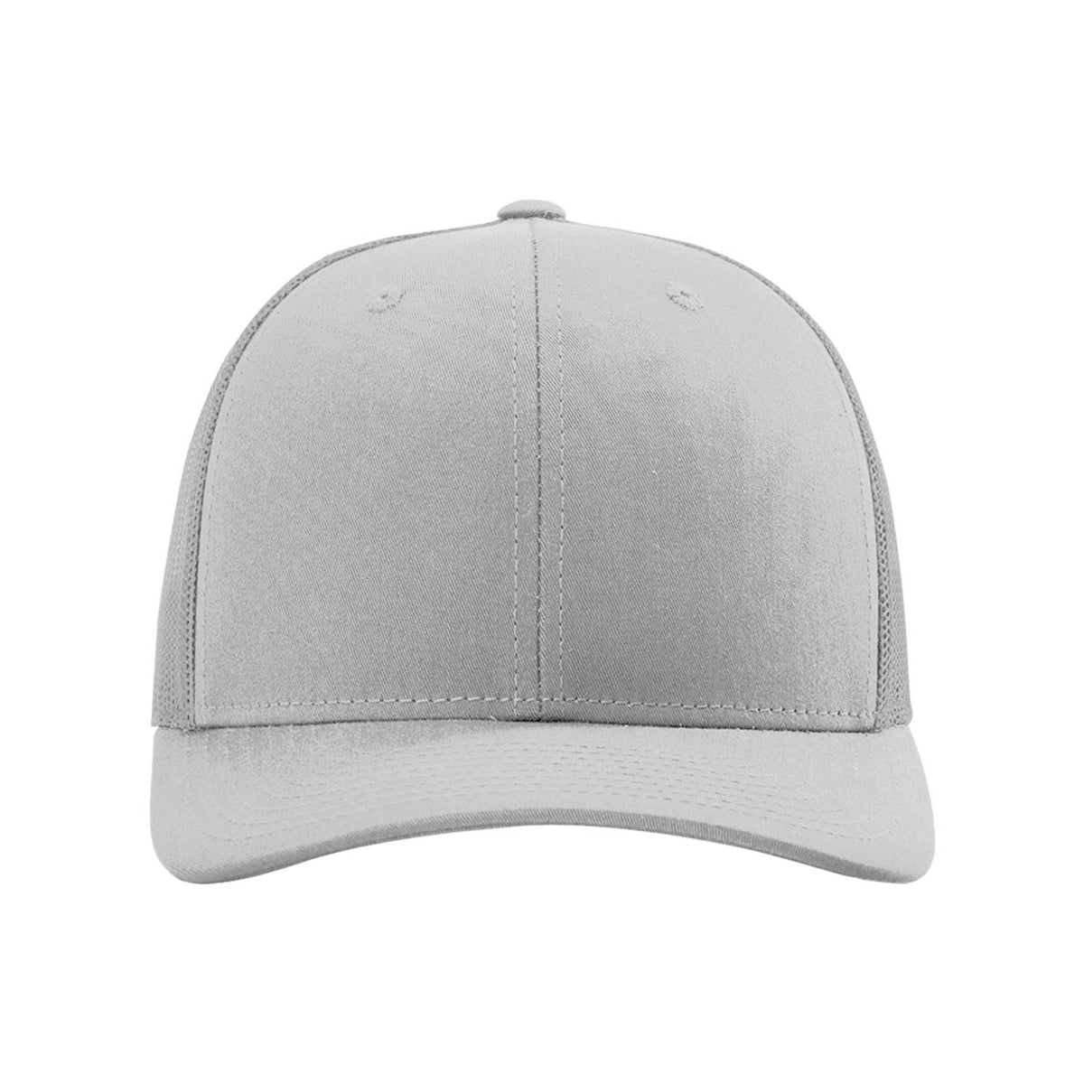 Light grey Richardson 112 trucker hat