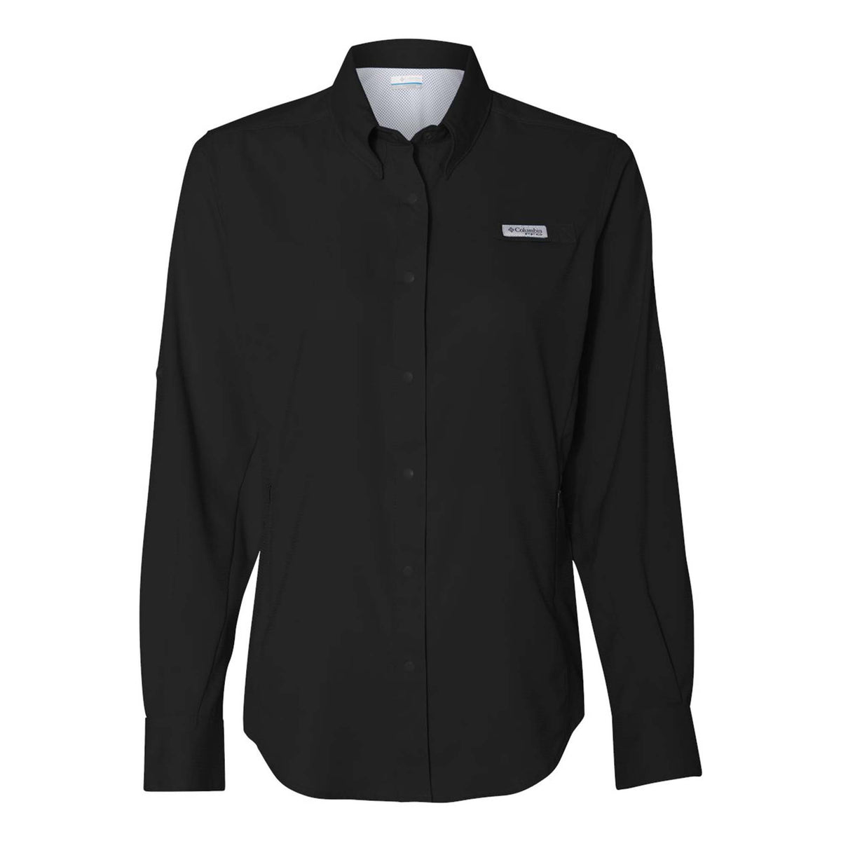 Black Columbia women's PFG Tamiami II shirt