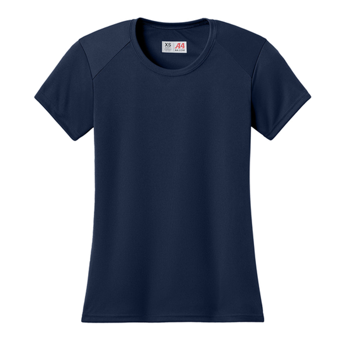 Navy A4 NW3201 women's cooling tee