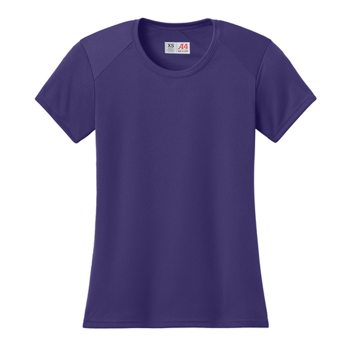 Purple A4 NW3201 women's cooling tee