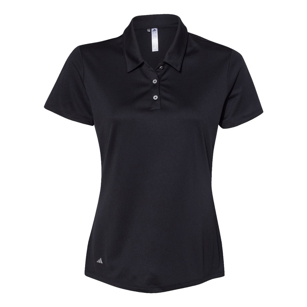 Black Adidas A231 women's polo
