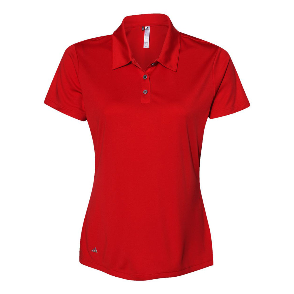 Collegiate red Adidas A231 women's polo