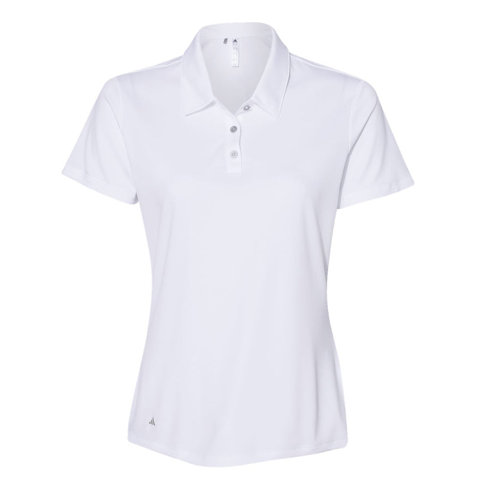 White Adidas A231 women's polo