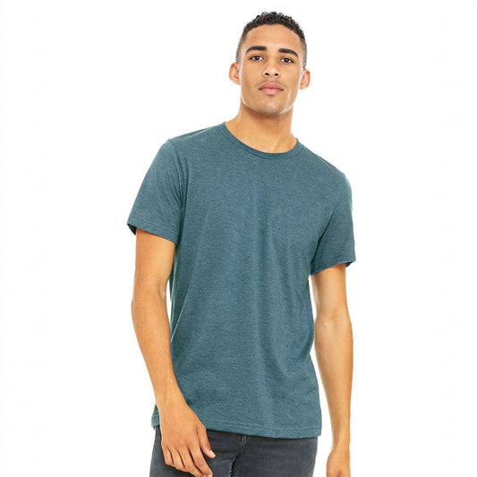 BELLA+CANVAS® Unisex Heather CVC Short Sleeve Tee - 3001CVC