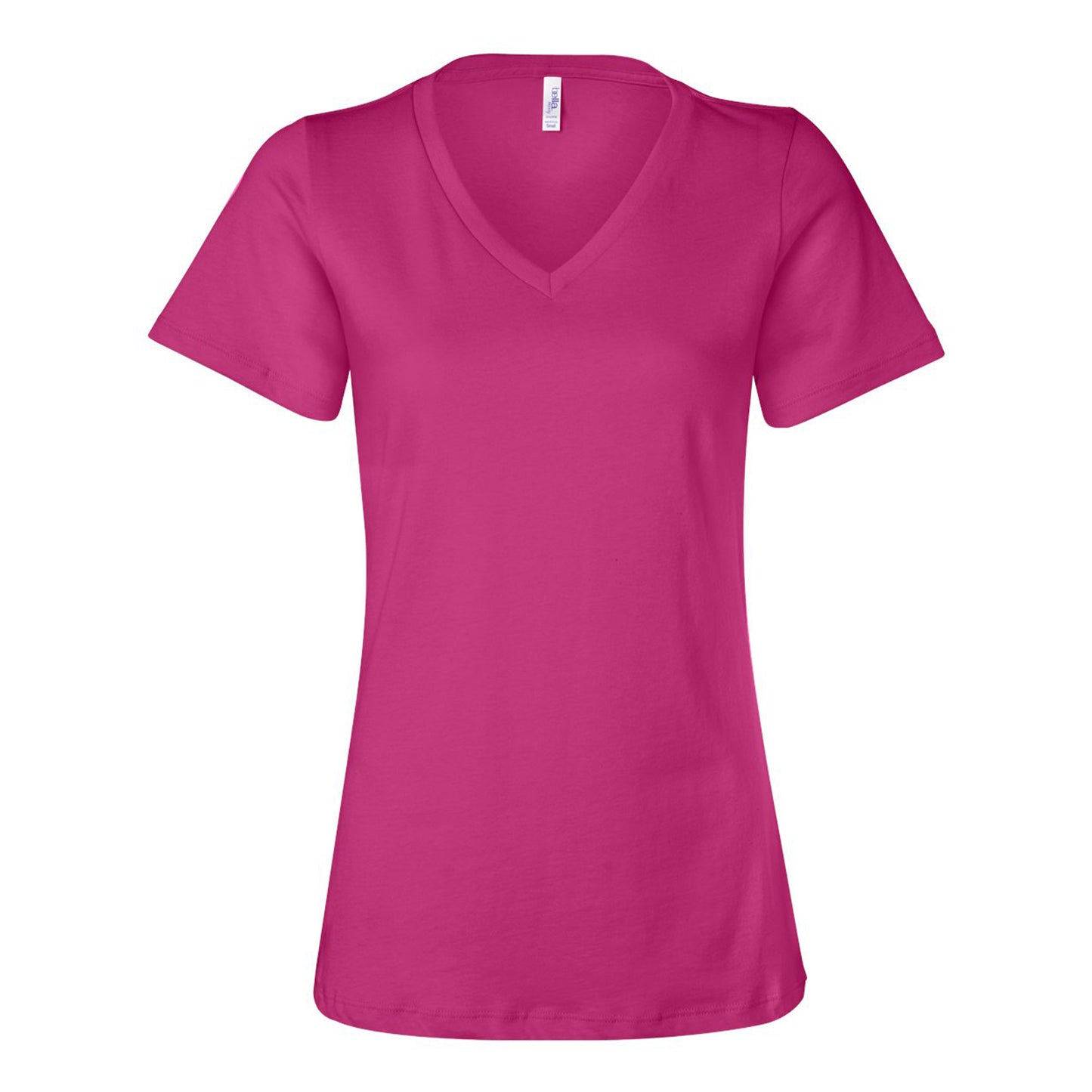 BELLA+CANVAS® Women's Relaxed Jersey Short Sleeve V-Neck Tee - 6405