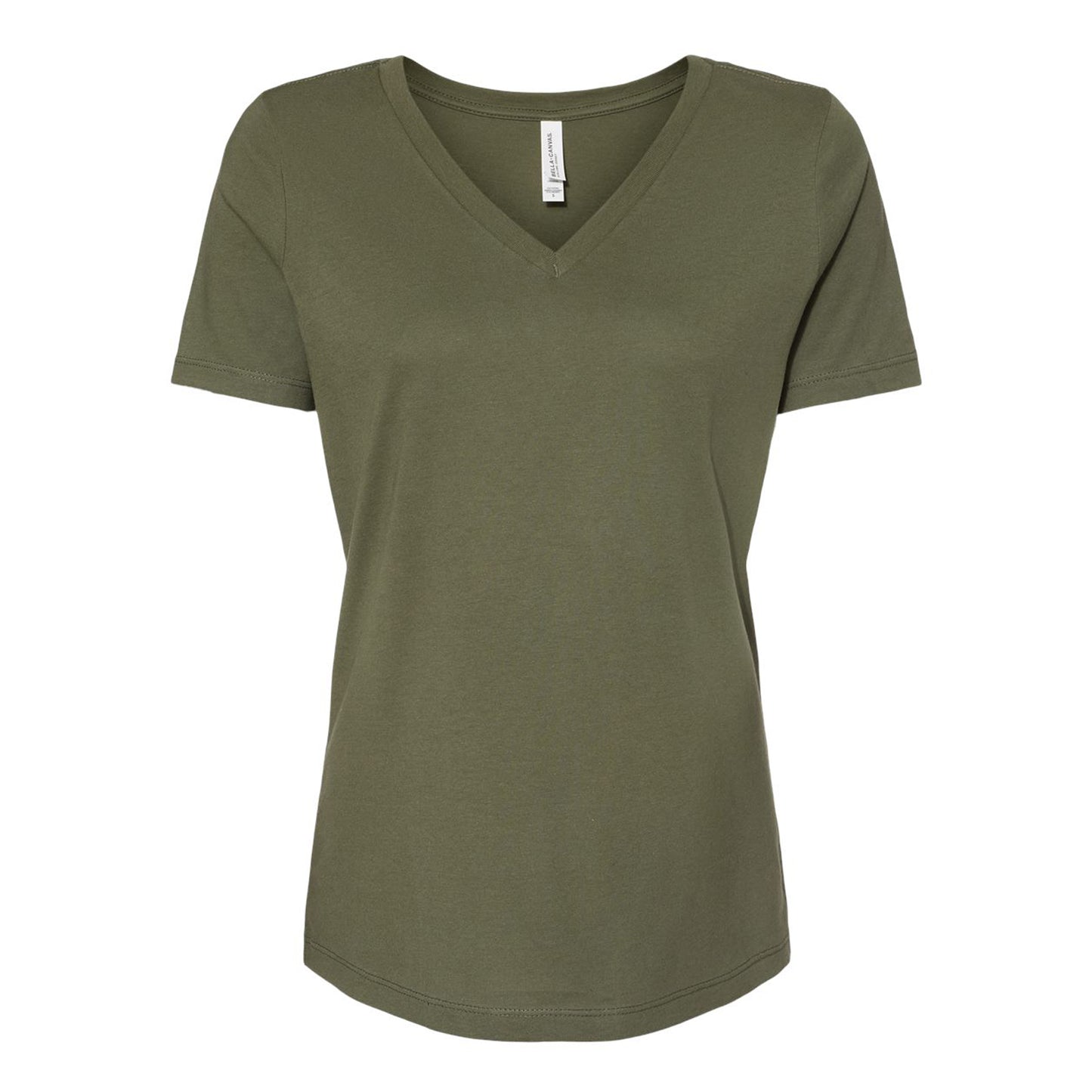 BELLA+CANVAS® Women's Relaxed Jersey Short Sleeve V-Neck Tee - 6405