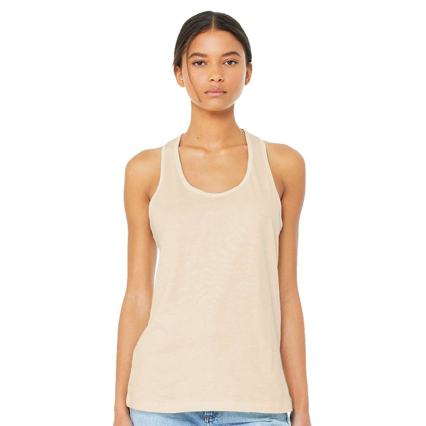 BELLA+CANVAS® Women's Jersey Racerback Tank - 6008