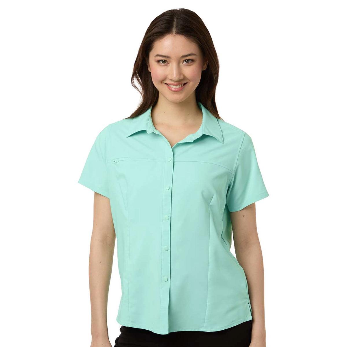 Sea glass CORE365 CE520W women's UltraUVP staff shirt