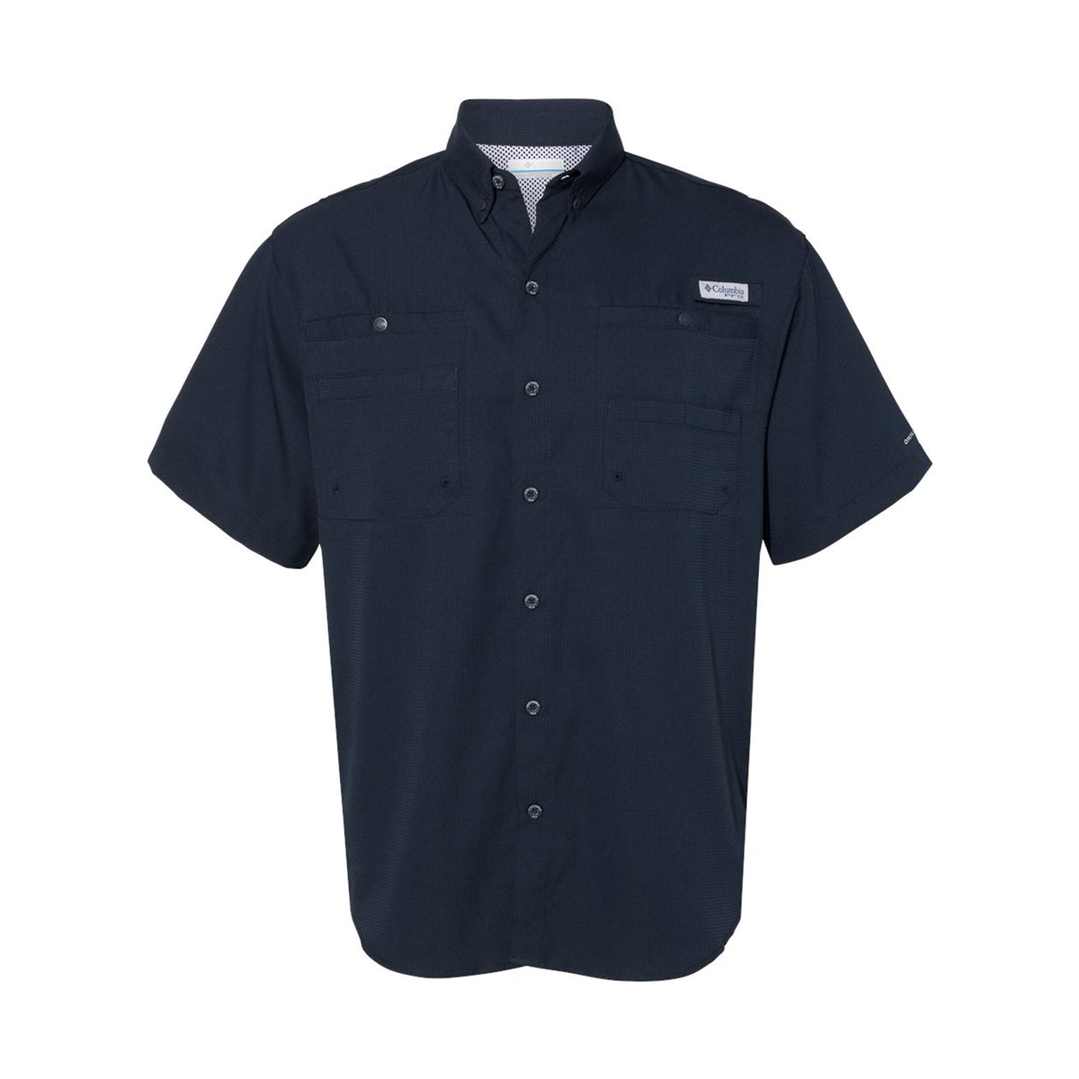 Navy Columbia PFG Tamiami II short sleeve shirt