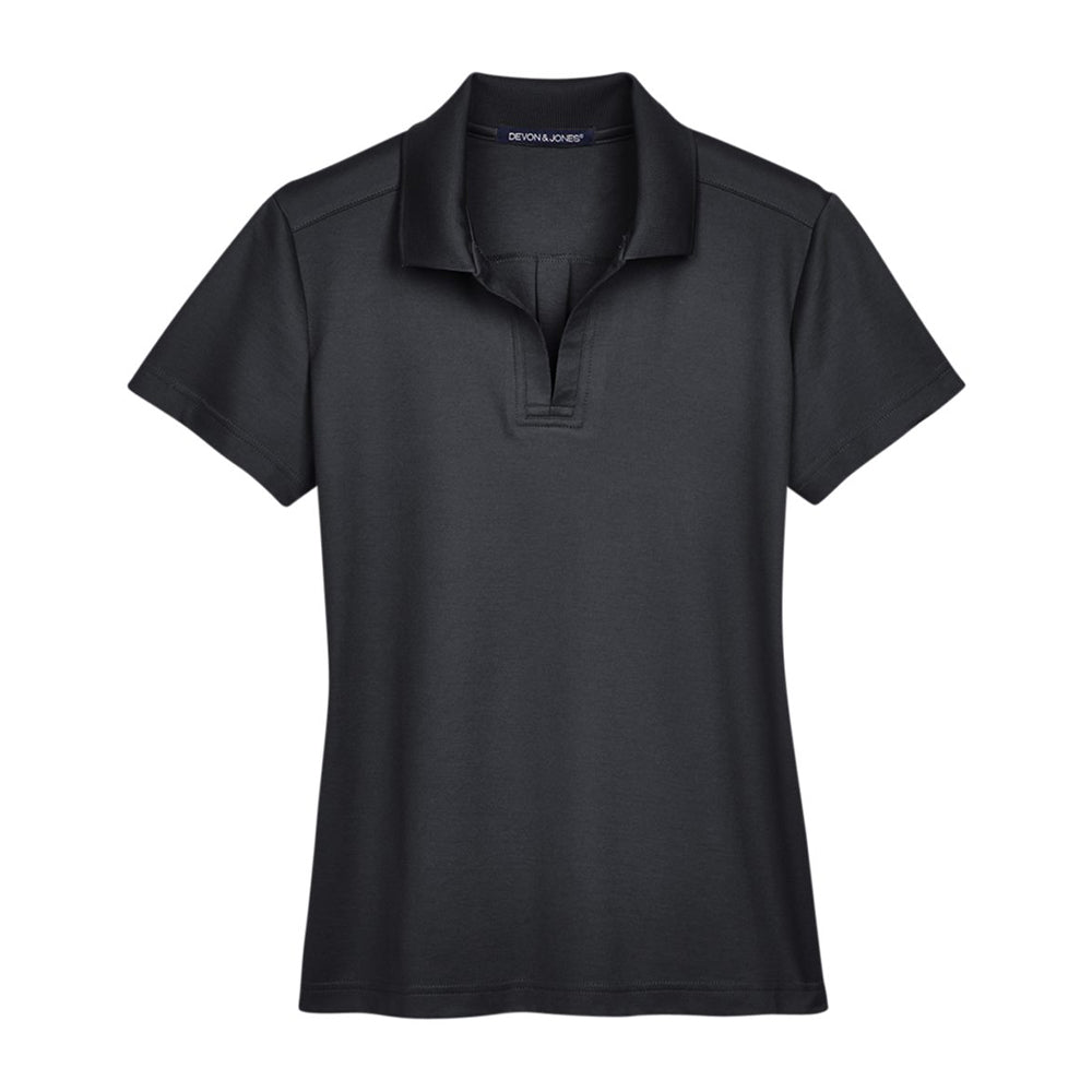 Black Devon & Jones DG20W women's polo