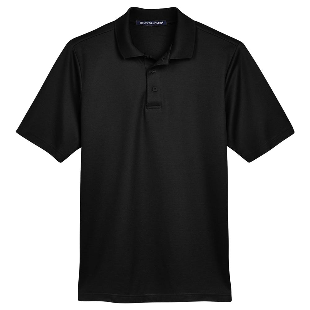 Black Devon & Jones DG20 CrownLux polo