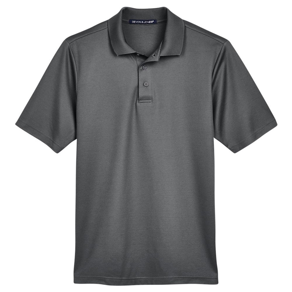 Graphite Devon & Jones DG20 CrownLux polo