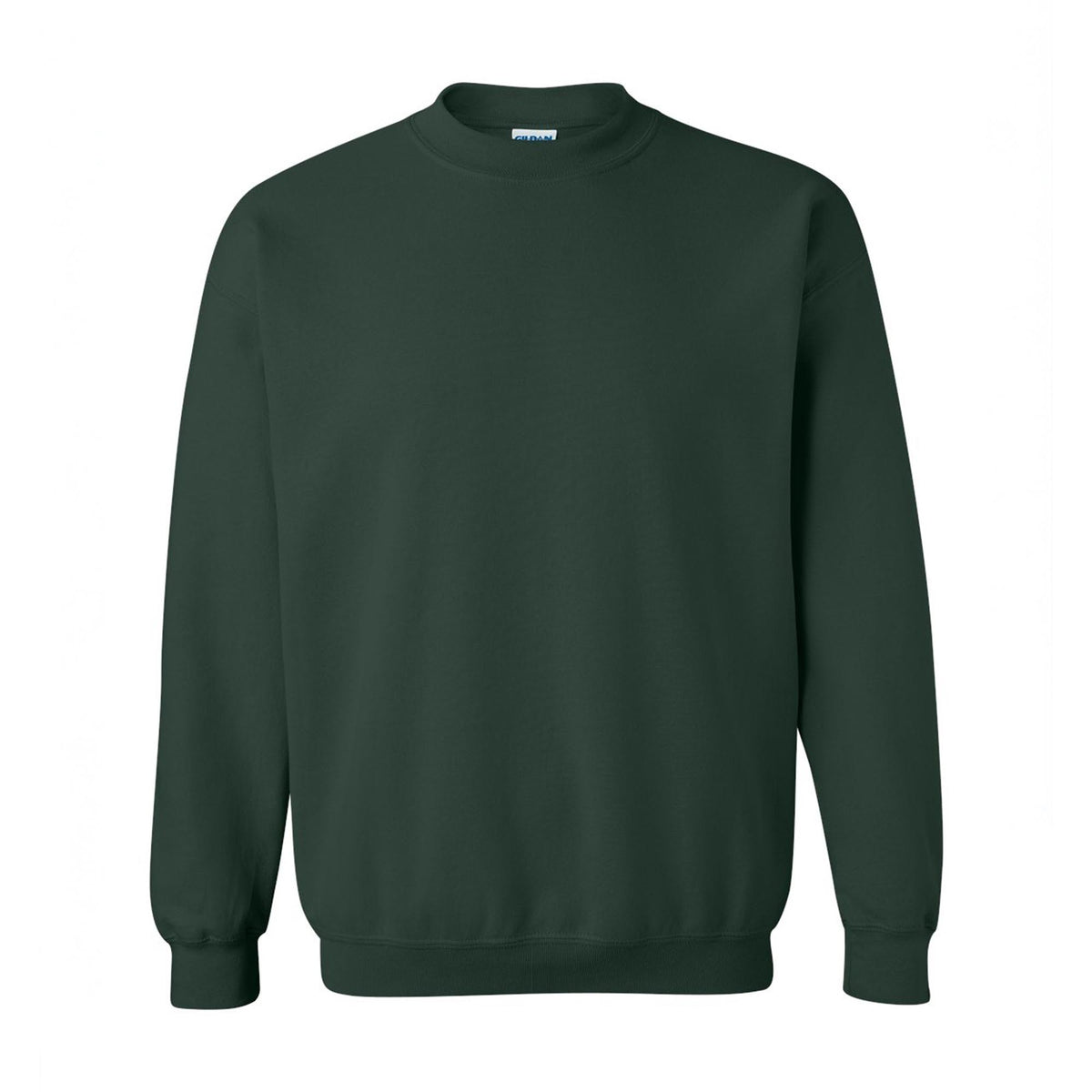 Forest green Gildan 18000 Heavy Blend crewneck sweatshirt