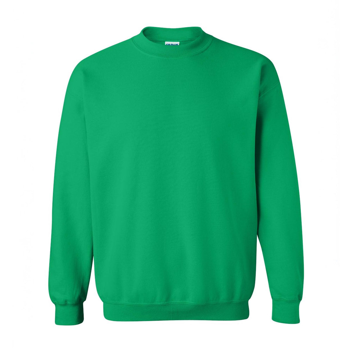 Irish green Gildan 18000 Heavy Blend crewneck sweatshirt