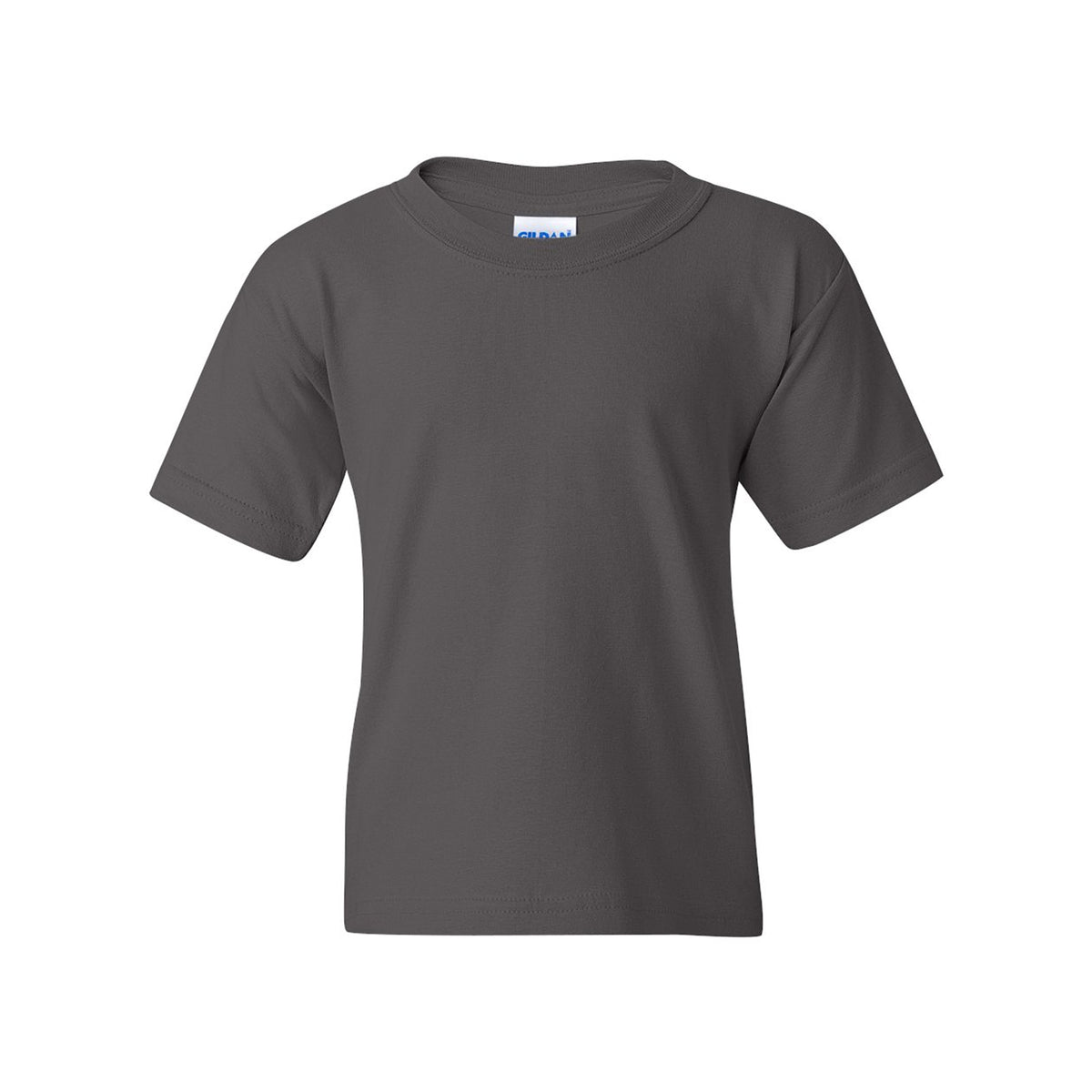 Charcoal Gildan 5000B youth t-shirt