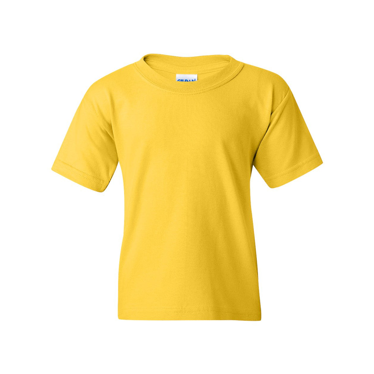Daisy yellow Gildan 5000B youth t-shirt