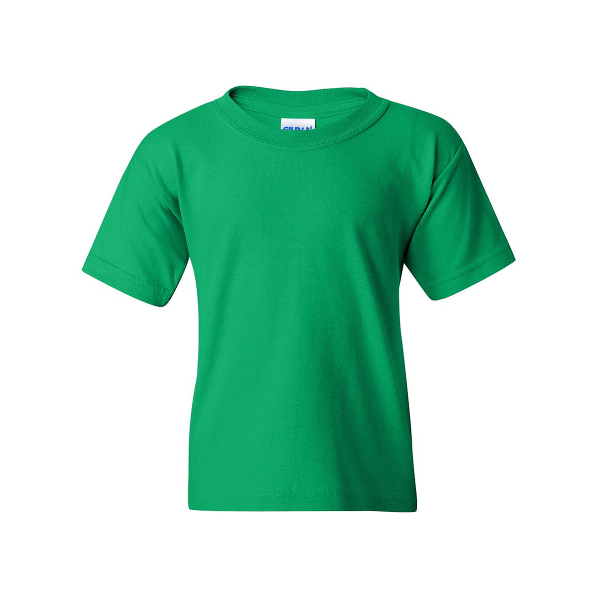 Irish green Gildan 5000B youth t-shirt