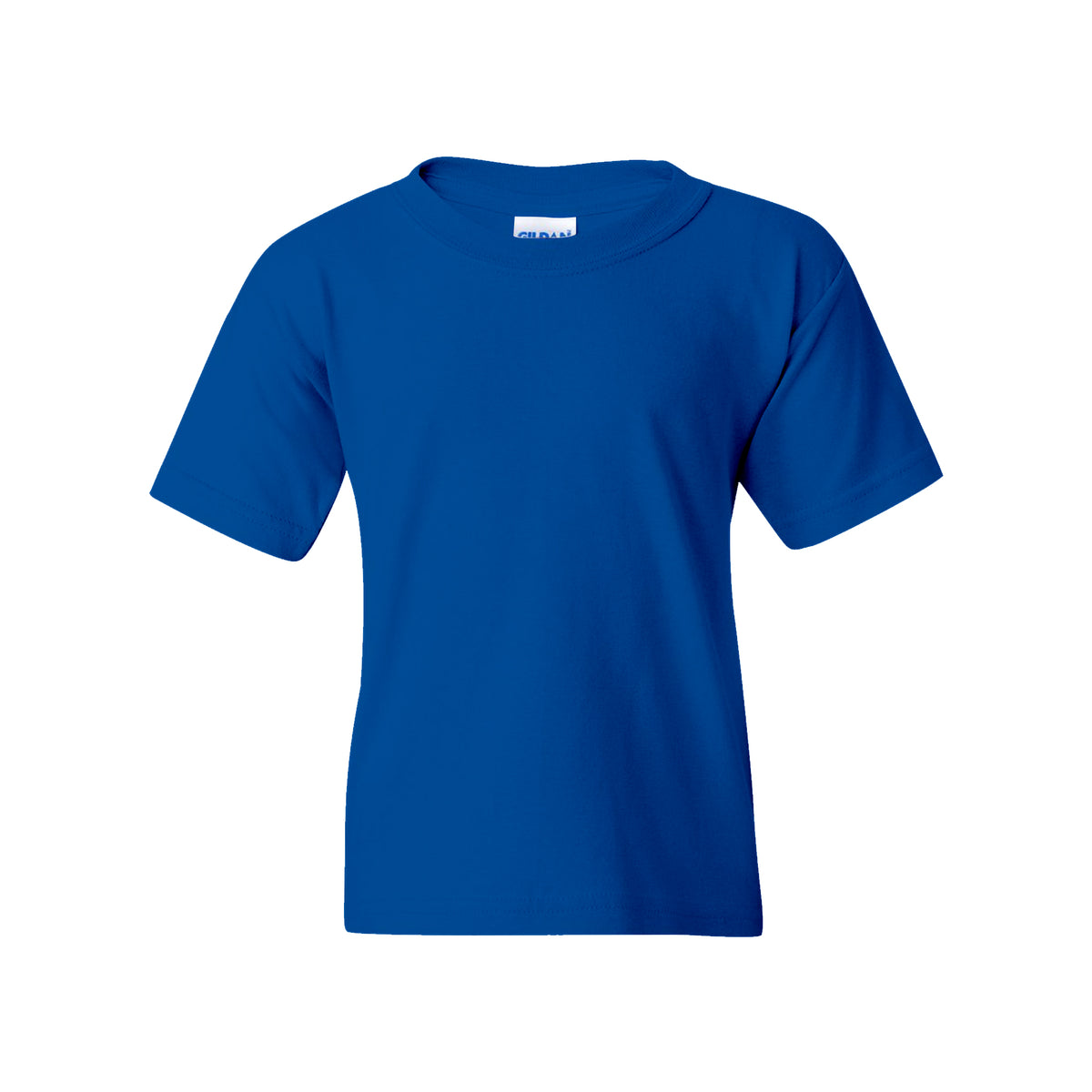 Royal blue Gildan 5000B youth t-shirt