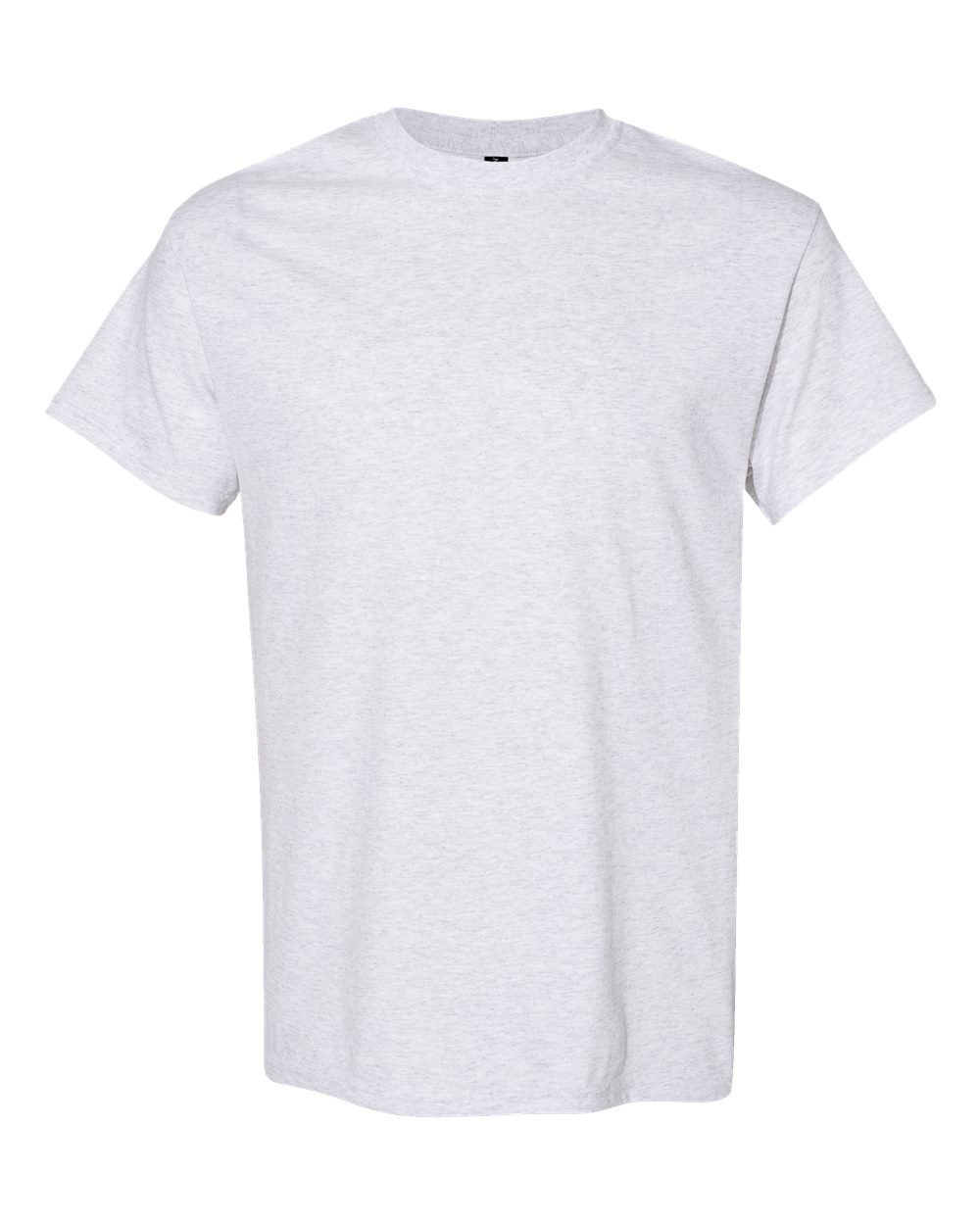 Plain white t-shirt on a white background