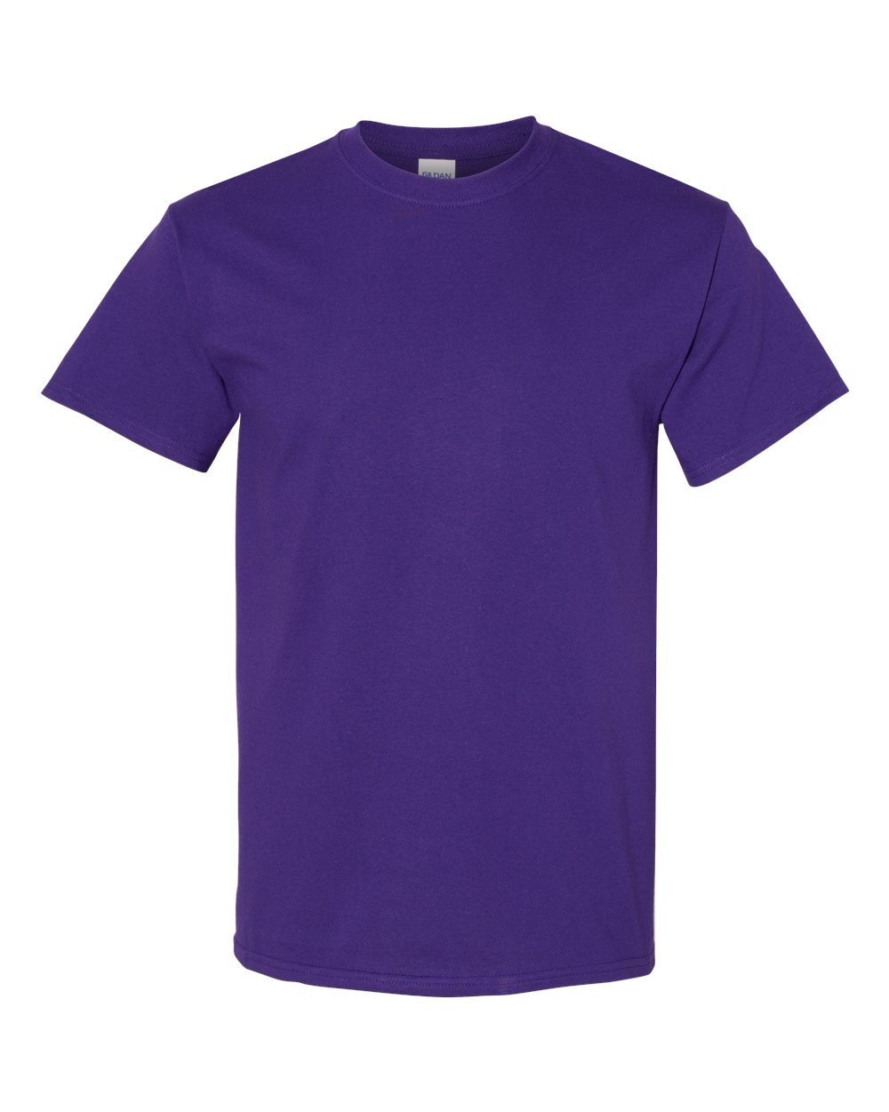 Purple t-shirt on a white background