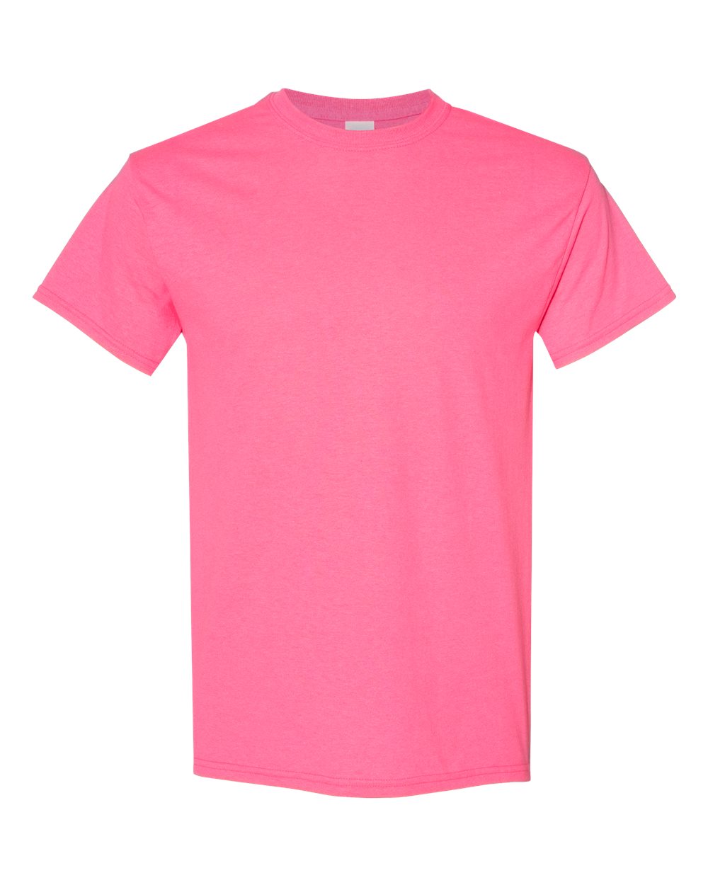 Pink t-shirt on a white background