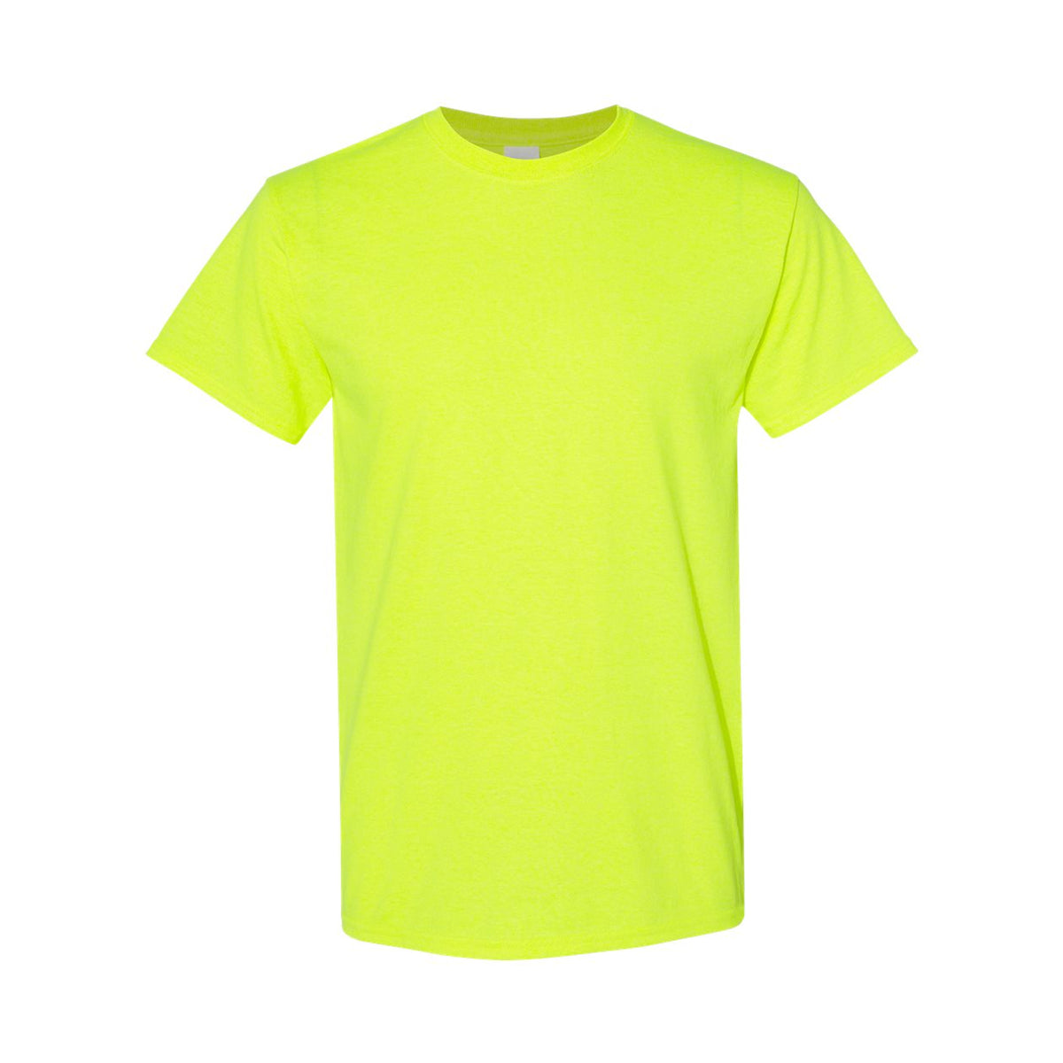 Safety green t-shirt color option
