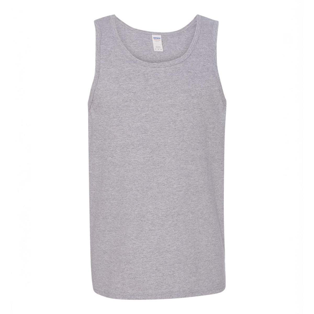 Sport grey Gildan 5200 heavy cotton tank top