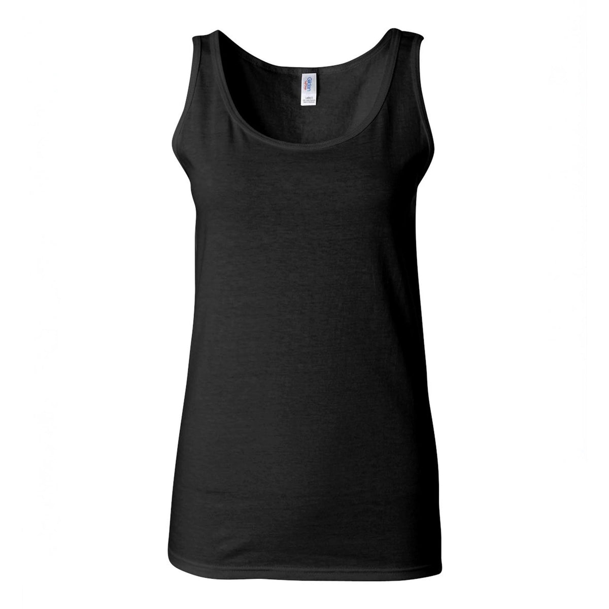 Black Gildan Softstyle 64200L women's tank