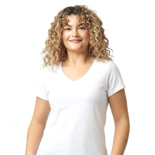 Gildan Softstyle® Women's Fit V-Neck T-Shirt. 64V00L