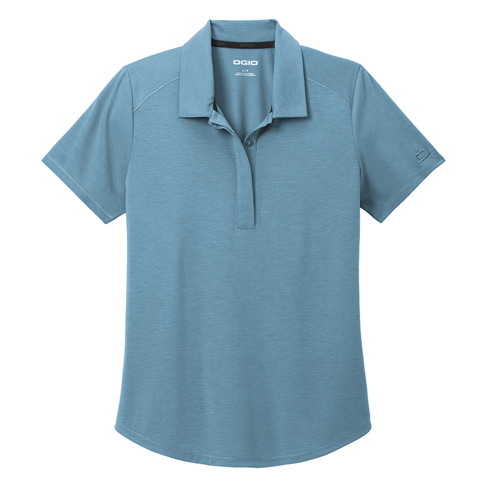 Blue mist OGIO LOG152 women's polo