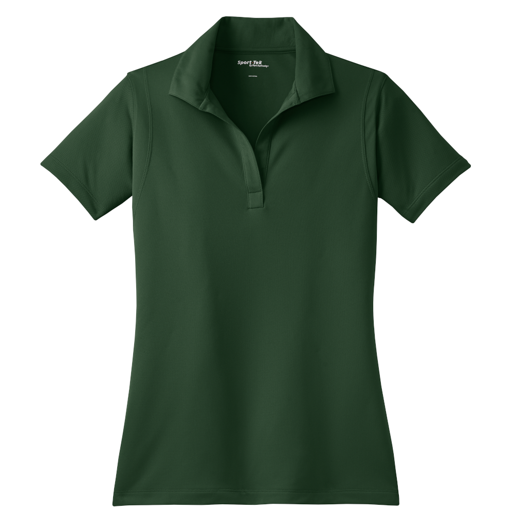 Forest green Sport-Tek LST650 women's polo