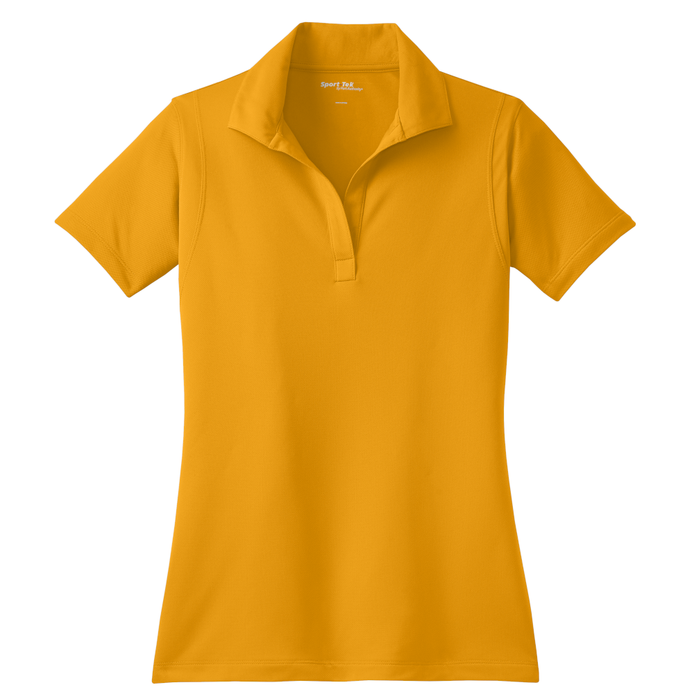Gold Sport-Tek LST650 women's polo