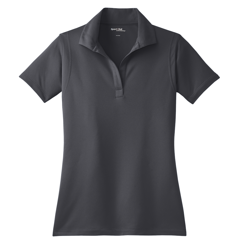 Iron grey Sport-Tek LST650 women's polo