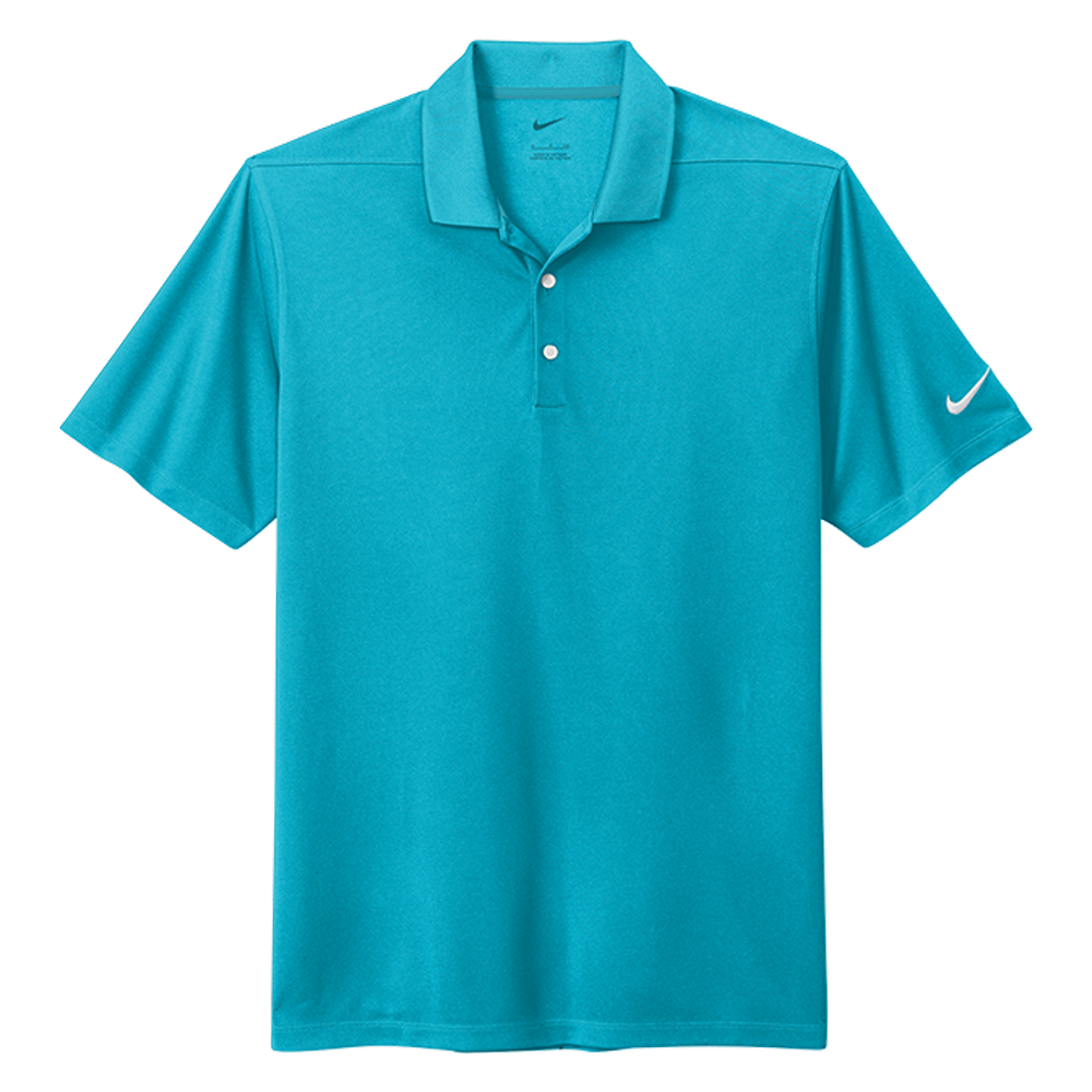Tidal blue Nike Dri-FIT polo