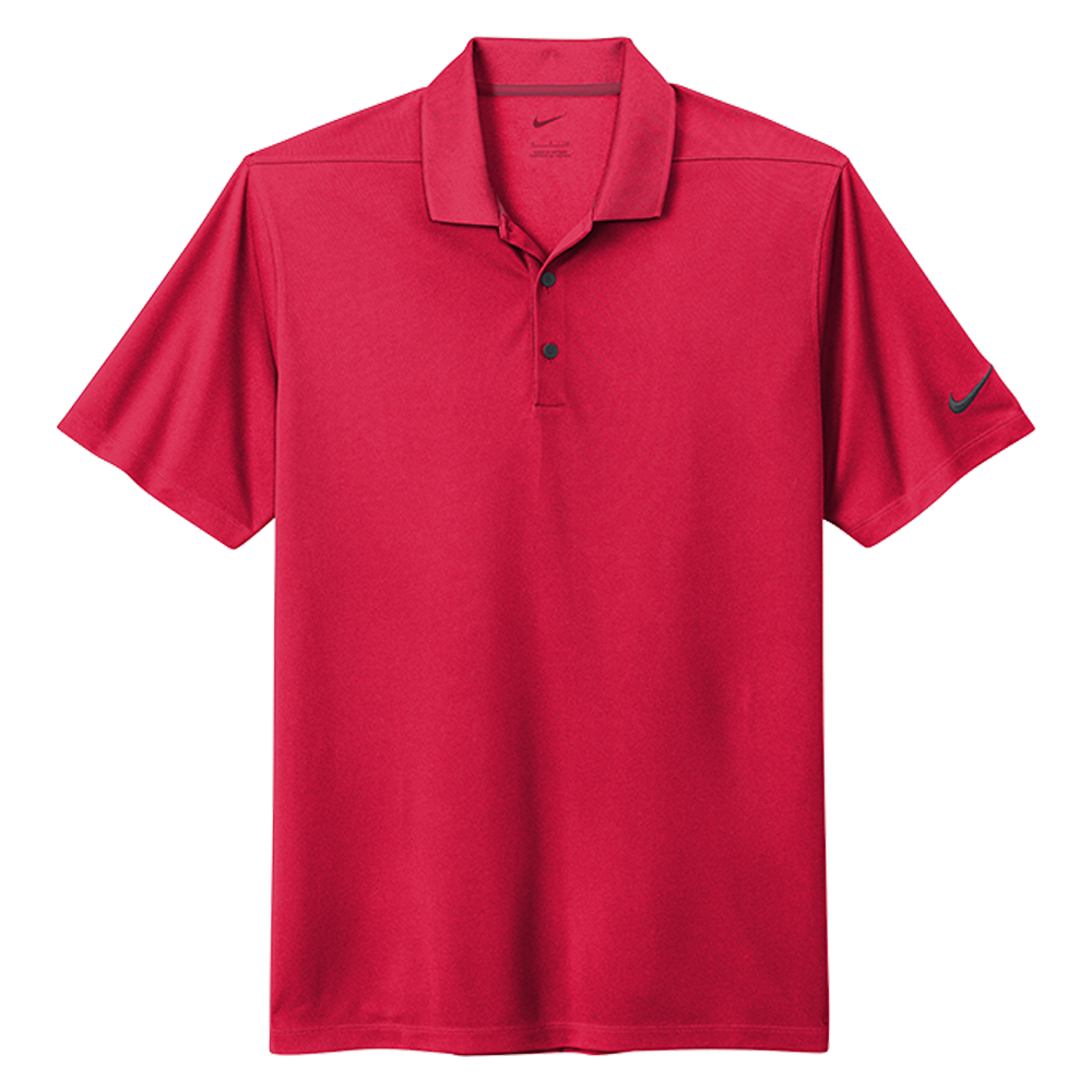 University red Nike Dri-FIT polo