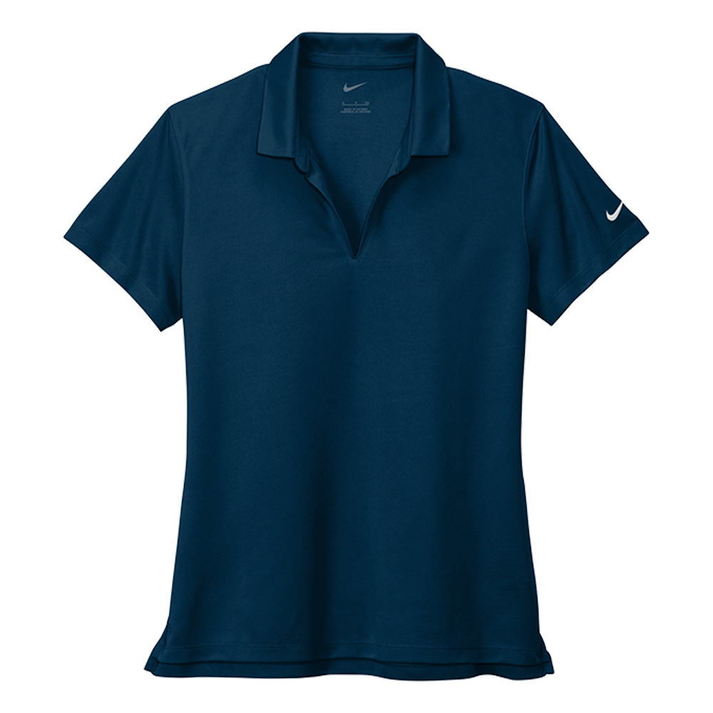 Navy Nike women's Dri-FIT polo