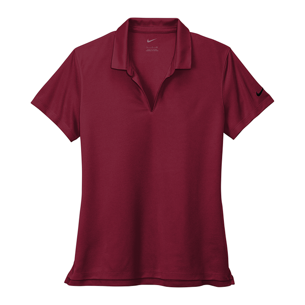 Team red Nike women's Dri-FIT polo