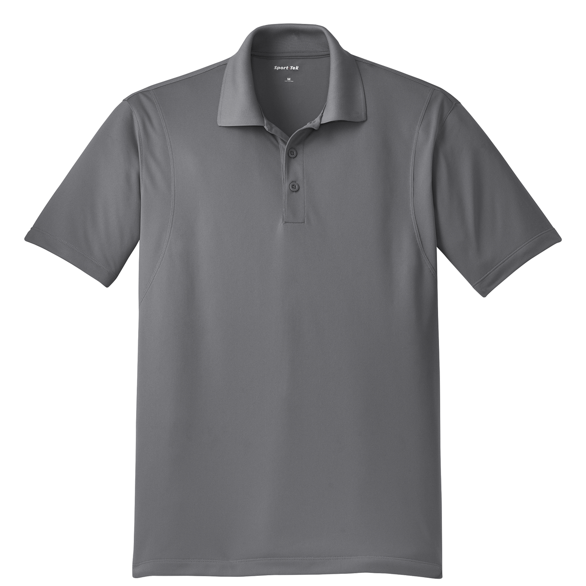 Grey Sport-Tek ST650 micropique polo