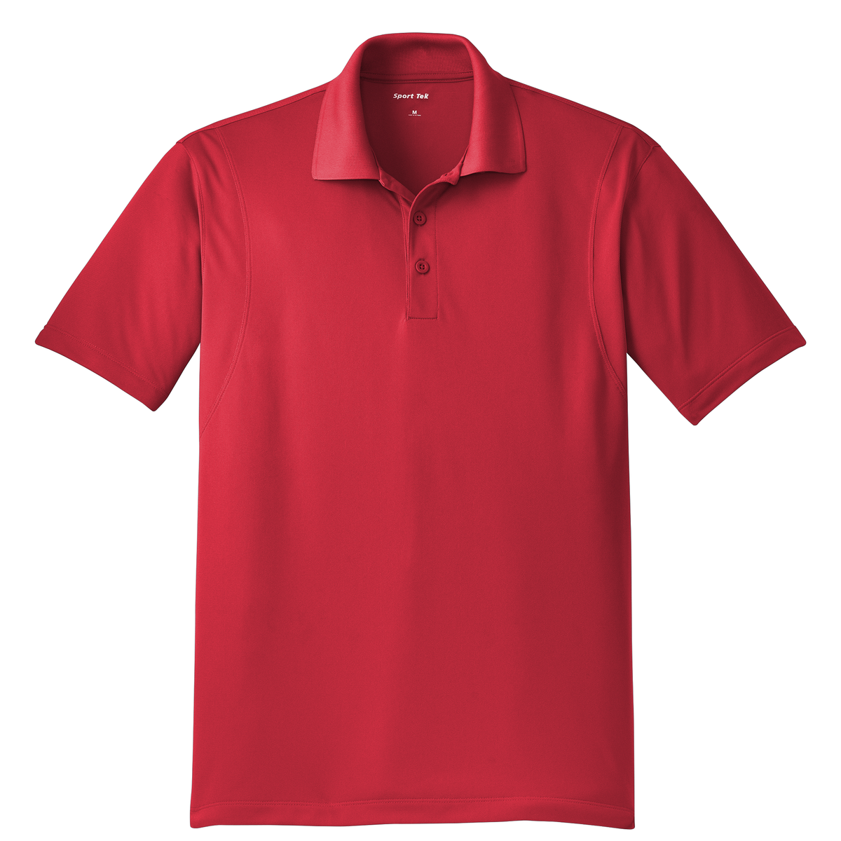 True red Sport-Tek ST650 micropique polo