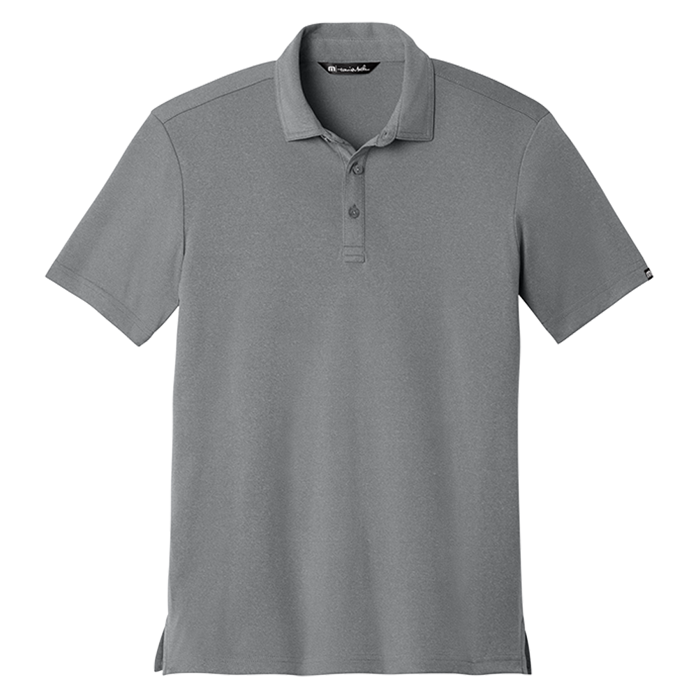 Quiet shade grey heather TravisMathew Coto polo