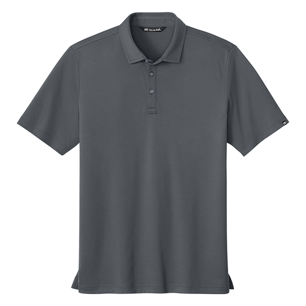Quiet shade grey black TravisMathew Coto polo