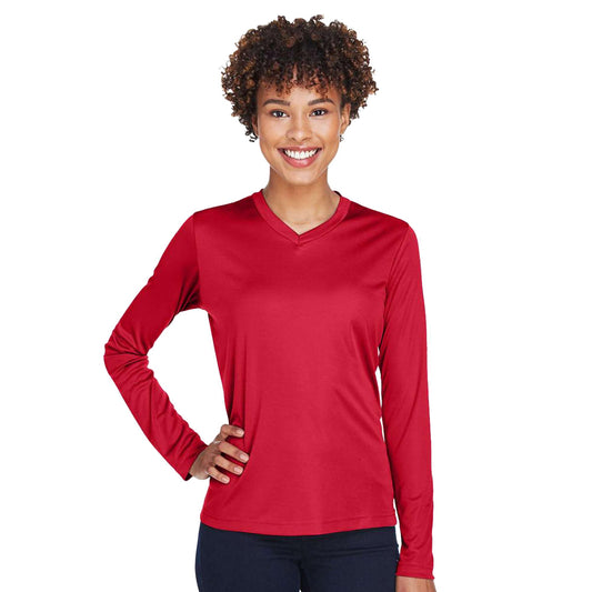 Team365 Women's Zone Performance Long Sleeve T-Shirt - TT11WL