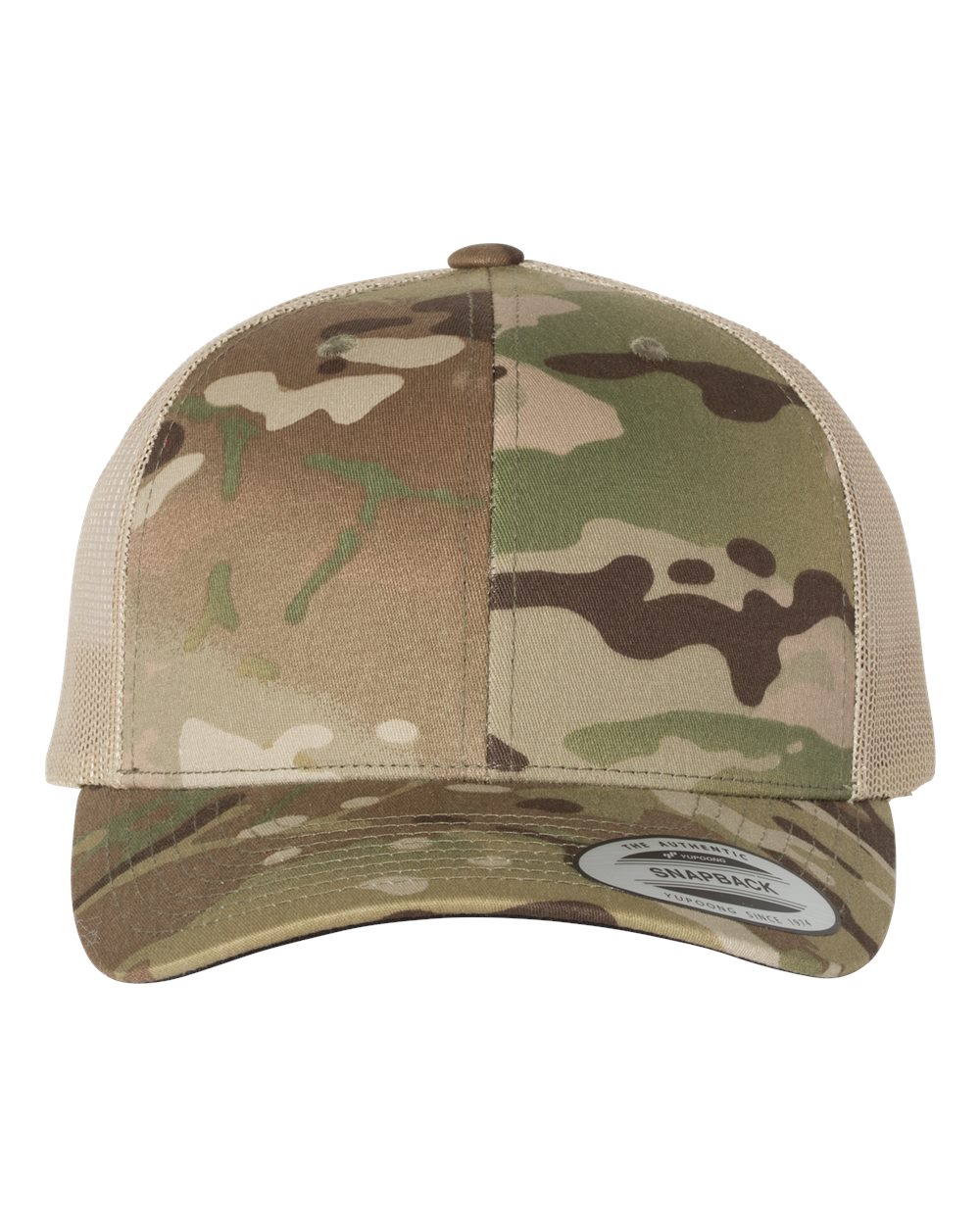 YP Classics Six-Panel Retro Trucker Cap - 6606P